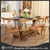 HAND CRAFTED FRENCH STYLE CARVED DINING TABLE thumbnail-1