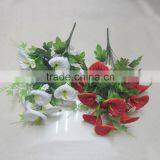 Cheap White Plastic Calla Lily Flower Spray