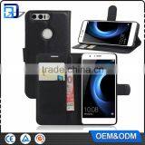 For Huawei Honor 8 Leather Case, Litchi Skin Leather Flip Case For Huawei Honor 8 With Stand Card Slots thumbnail-1