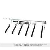 6ps Black Foamed Metal Stainless Steel Shirt Clothes Hangers Collection thumbnail-2