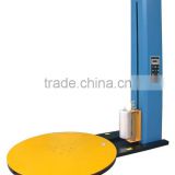 Turntable plate wrapping machine