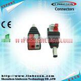 New 2.1 x 5.5mm 12v Male dc to Clip Terminal Connector