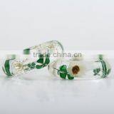 Wholesale 2016 Special and Custom Design Hot Sale Real Flower Resin Bangle thumbnail-1