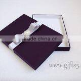 Wedding Invitation Decorative Silk Gift Boxes Made in China thumbnail-3
