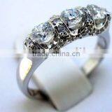 QCR049 Elegant Designer Sliver Ring,silver 925 Ring From Jewelry Manufacturer thumbnail-1