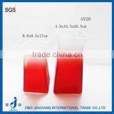 ZIBO Cheap Square Decorative Home Decor Glass Vases thumbnail-1