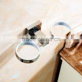Bathroom Accessory With Brass Fancy Double Tumbler Holder for Hotel Family Use. thumbnail-4