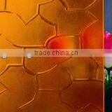 3MM-8MM Decorative Patterned Glass (Nashiji, Flora, Karatachi, Rain, Mistlite, Kasumi, Diamonds, Etc) With ISO9001&CE thumbnail-1