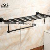 New Type Zinc Alloy Black Color Bathroom Sanitary Items Towel Rack