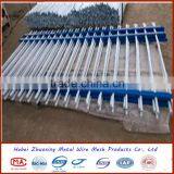 Top Quality Metal Fence Designs With Powder Coated Zinc Steel Fence thumbnail-3