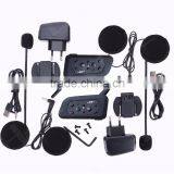 SZwinzon V6 1200M 6 Riders BT Interphone Bluetooth Headset Motor Helmet Intercom Motorcycle Bluetooth thumbnail-5