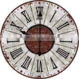 Antique MDF Wall Clock / Retro Vintage Style MDF Clock Wall thumbnail-5