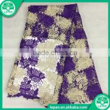 Hot Dresses Guipure Lace Fabric 2016,African Water Soluble Chemical Lace