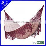 Nicaragua Rocking Wide Bamboo Hammock With Fringe