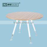 Hot Selling In Amazon E1 MDF Desktop Round Negotiation Table