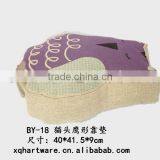 New Hot Products Loving Animal Nature Linen Material Custom Printed Seat Cushion Pillow thumbnail-5