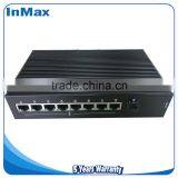 Full Gigabit Unmanaged PoE Switch, 9 Ports Gigabit Industrial Ethernet Switches With IP40 Protection P509A thumbnail-2