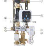 "Water-mixing Temperature Control Center, High Quality Water-mixing Temperature Control System,Brass Linear Manifold