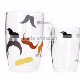 2016 Silicone Mustache Wine Glass Ring Markers-Best Charm Alternative for Drinks thumbnail-3