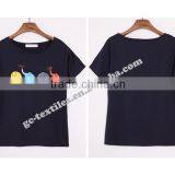 Girl's Printed Cute Short Sleeve T-shirts thumbnail-3