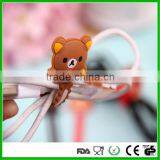 Flexible Food Grade Silicone Cable Tie Wrap Resuable Cable Tie