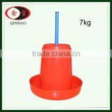 7kg RED color Plastic Chicken Feeder plastic cage bird feeders
