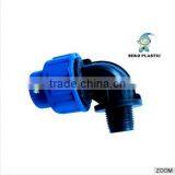 ISO PP Pipe Fitting for Irrigation, PP Compression Elbow/PP Material Plastic Pipe Compression Fittings Equal Elbow thumbnail-6