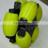 254mm Heavy Duty Industrial Omni Directional Wheel With Pu Roller (professional Custom,payload:500KG/pcs )NW254A thumbnail-4