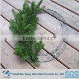 Green Color Wire Wreath Forms