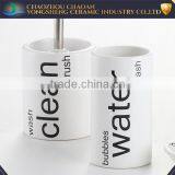 Chaozhou Hotel Decal Dolomite Ceramic Bathroom Set Gifts With ISO Certificate thumbnail-3