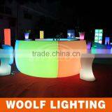Battery Powered Nightclub Furniture Lighted Led Bar