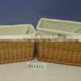 Exquisite Faux Leather Magazine Basket Hotsale With 100%handmade thumbnail-1