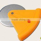 CY134 Stainless Steel Pizza Cutter With Handle Pizza Knife thumbnail-3