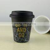 Anti Spill Double Wall Ceramic Travel Mug Double Wall Ceramic Mug thumbnail-3