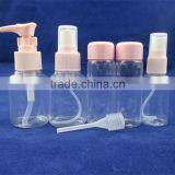 6pcs Plastic Travel Bottle Set Transparent Travel Bottle Kit thumbnail-3