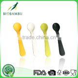 Green technology Manufacturer Supply No pollution bamboo fiber black spoon