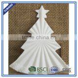 Christmas Adornment Heart White Ceramic Heart Ornaments thumbnail-6