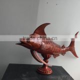 Resin fish figurine statue
