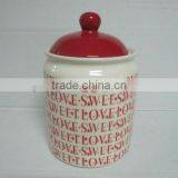 Factory Dirct Cheap Product Wholesale Ceramic Jar With Lid for Kitchen thumbnail-1