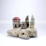 Little Village Sculpture , Rustic Home Decor , Beach Houses thumbnail-4