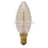E27 Edison C35 Twist Filament Light Bulb thumbnail-2