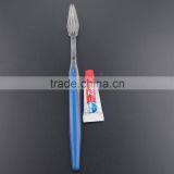 Hotel Amenities Best Selling Diposable Toothbrush With Toothpaste thumbnail-3