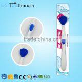 2017 New Style China Wholesale Best Price Soft Rubber Tongue Cleaner Brush Scraper thumbnail-1