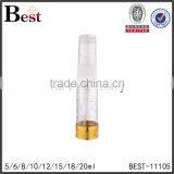 Cosmetic 5ml 10ml 20ml Screen Printing Golden Bottom Perfume Bottle Empty Clear Glass Bottle of Fragrance Perfume thumbnail-1
