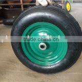3.50-8 Top Quality Pneumatic Steal Rim Rubber Wheel thumbnail-1