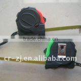2011 HOT SALE 5m/25mm & 3stops&With magnetic hook&Rubber cover tape measure/measuring tape CRXH-01