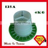 125A 4kg Crown Chicken Plastic Poultry Gear Box Feeder thumbnail-2