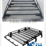 4x4 Camping Equipment Steel Luggage Rack Universal Car Roof Top Carrier thumbnail-1