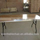 High Quality Used Round Restaurant Banquet Folding Dining Table thumbnail-1