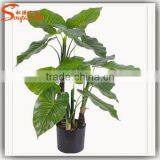 Indoor & Outdoor Artificial Big Green Leaves Artificial Plant thumbnail-2